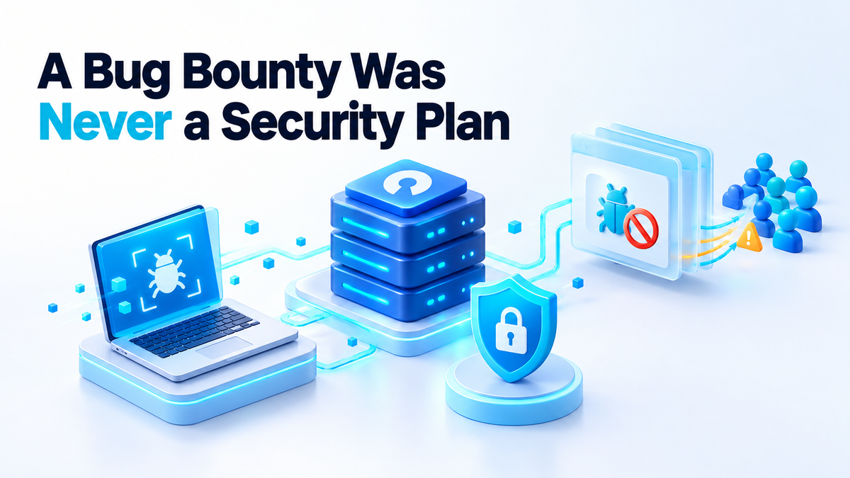 A Bug Bounty Was Never a Security Plan for Your Stack