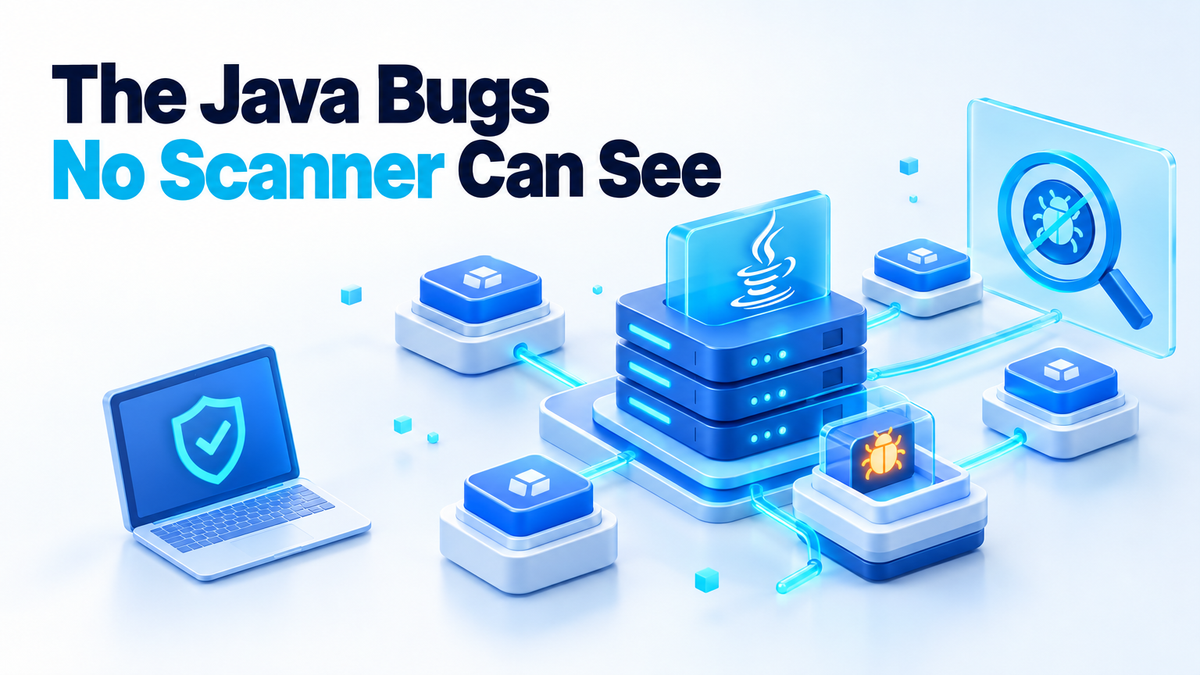 The Java Bugs No Scanner Can See, and What Protects You Instead