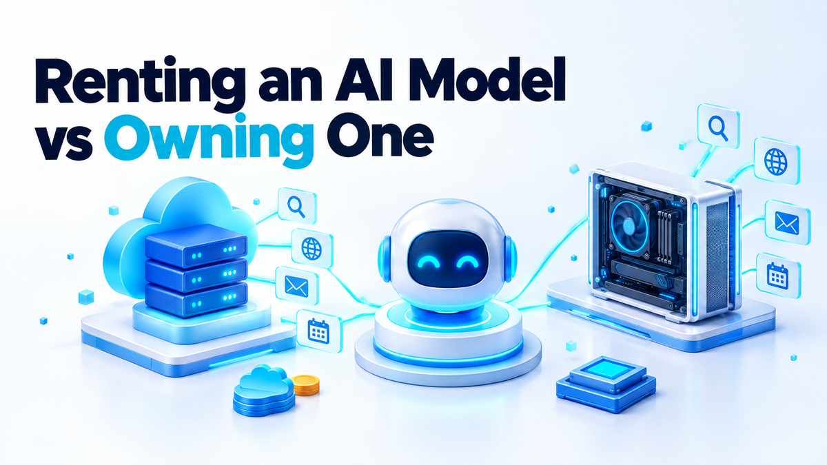 Renting an AI Model vs Owning One: What PewDiePie's Ajax Shows