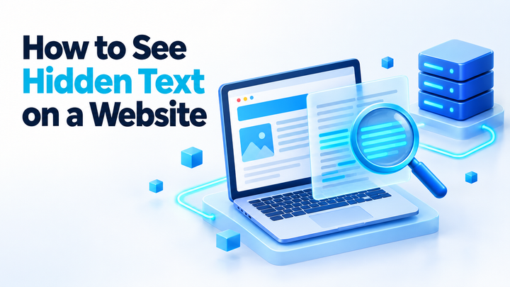 How to See Hidden Text on a Website: Lessons From WhatsApp's Help Pages