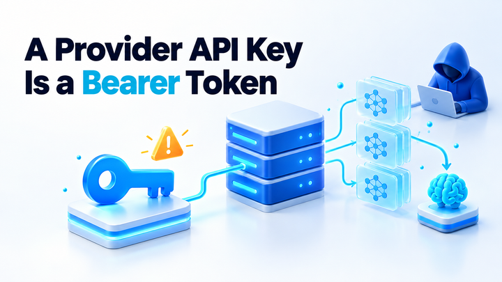 A Provider API Key Is a Bearer Token With Your Money Attached