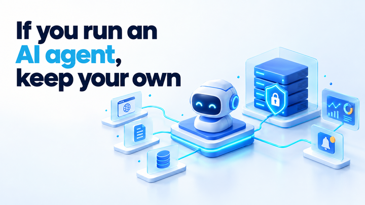 If you run an AI agent, keep your own trace of what it did