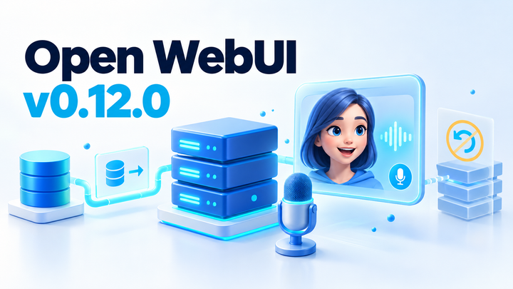 Open WebUI v0.12.0: Voice, Avatars and Upgrade Risks