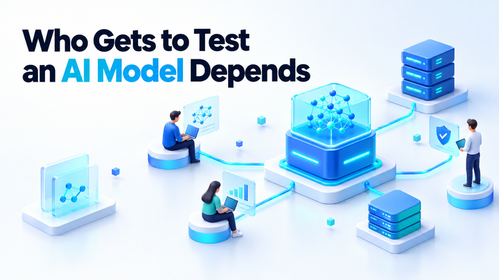 Who Gets to Test an AI Model Depends on Who Holds the Weights