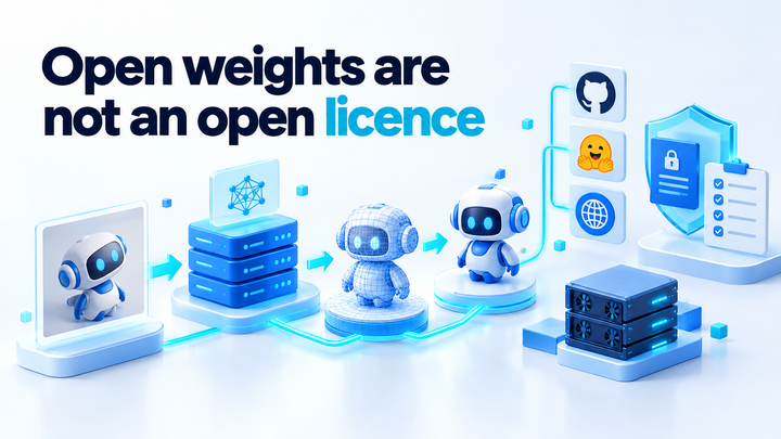 Open weights are not an open licence: four checks, using Hi3D