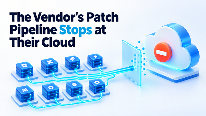 The Vendor's Patch Pipeline Stops at Their Cloud